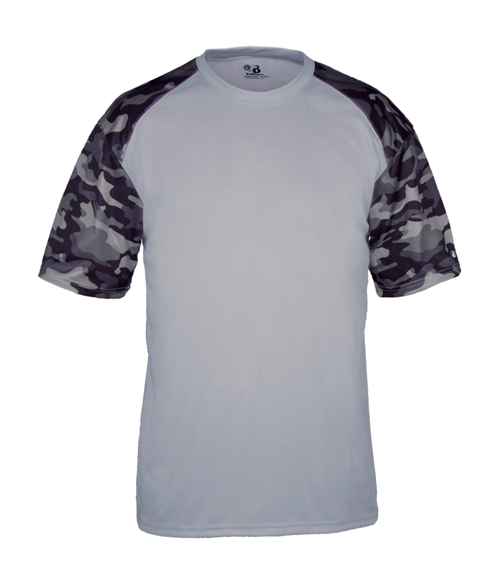 YOUTH CAMO SPORT T-SHIRT - MOISTURE-WICKING PERFORMANCE