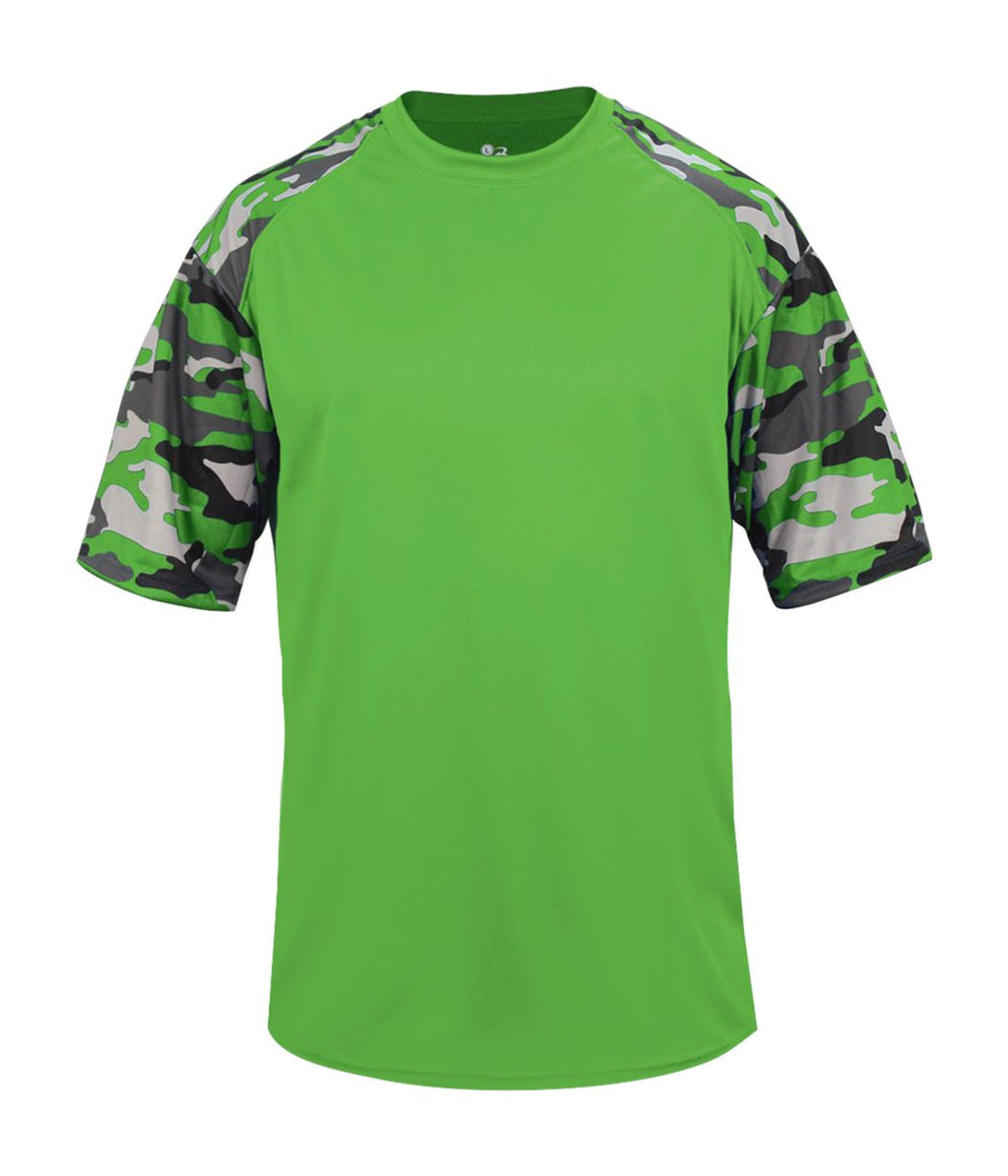 YOUTH CAMO SPORT T-SHIRT - MOISTURE-WICKING PERFORMANCE