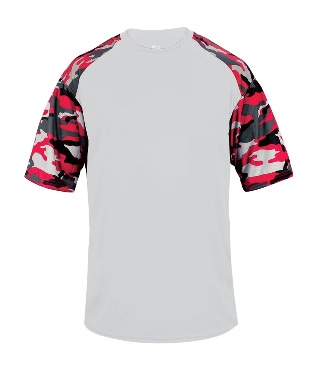 YOUTH CAMO SPORT T-SHIRT - MOISTURE-WICKING PERFORMANCE