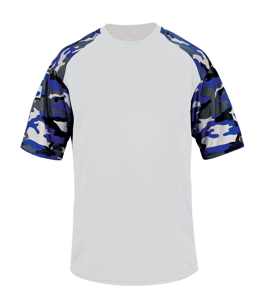 YOUTH CAMO SPORT T-SHIRT - MOISTURE-WICKING PERFORMANCE