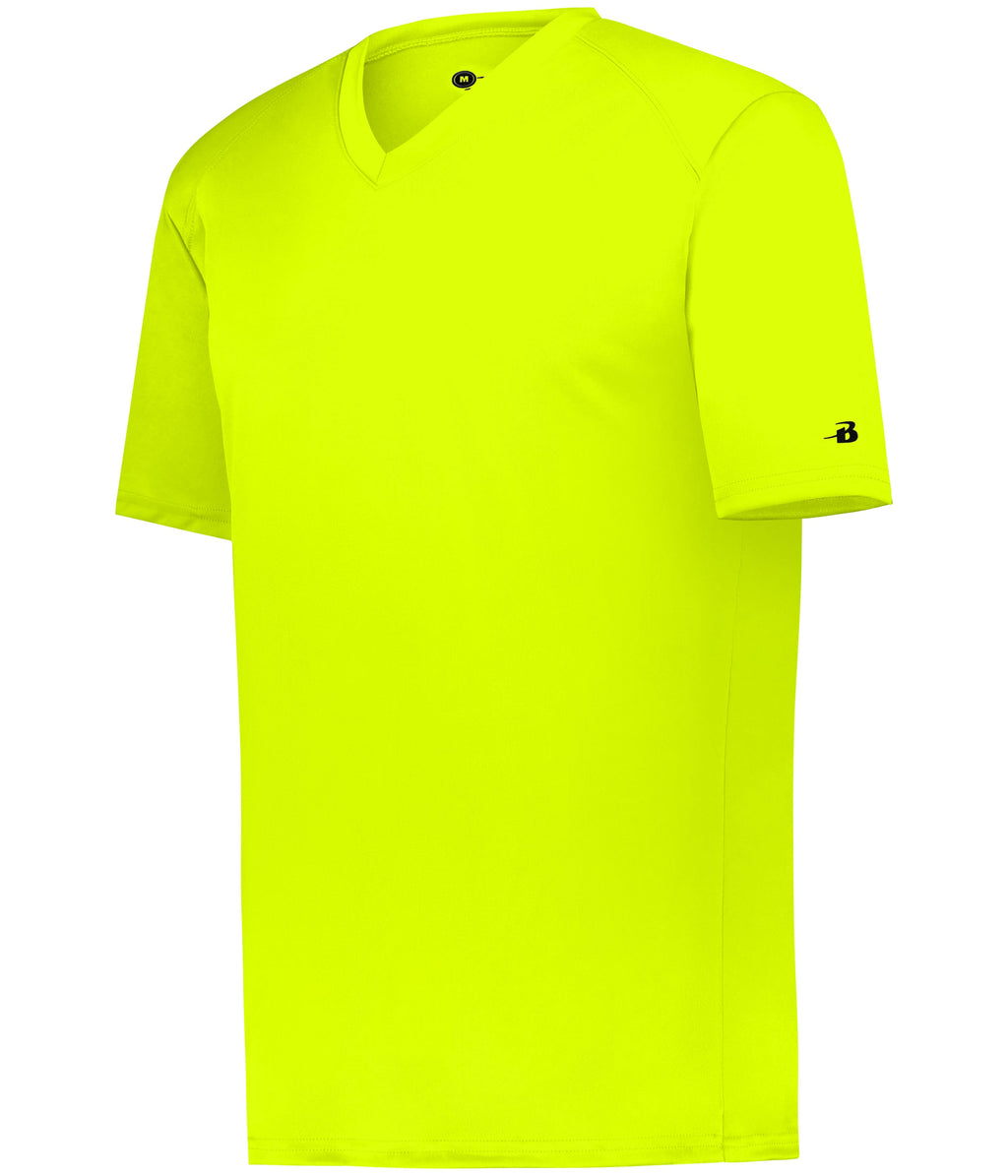 YOUTH B-CORE V-NECK T-SHIRT - MOISTURE-WICKING PERFORMANCE