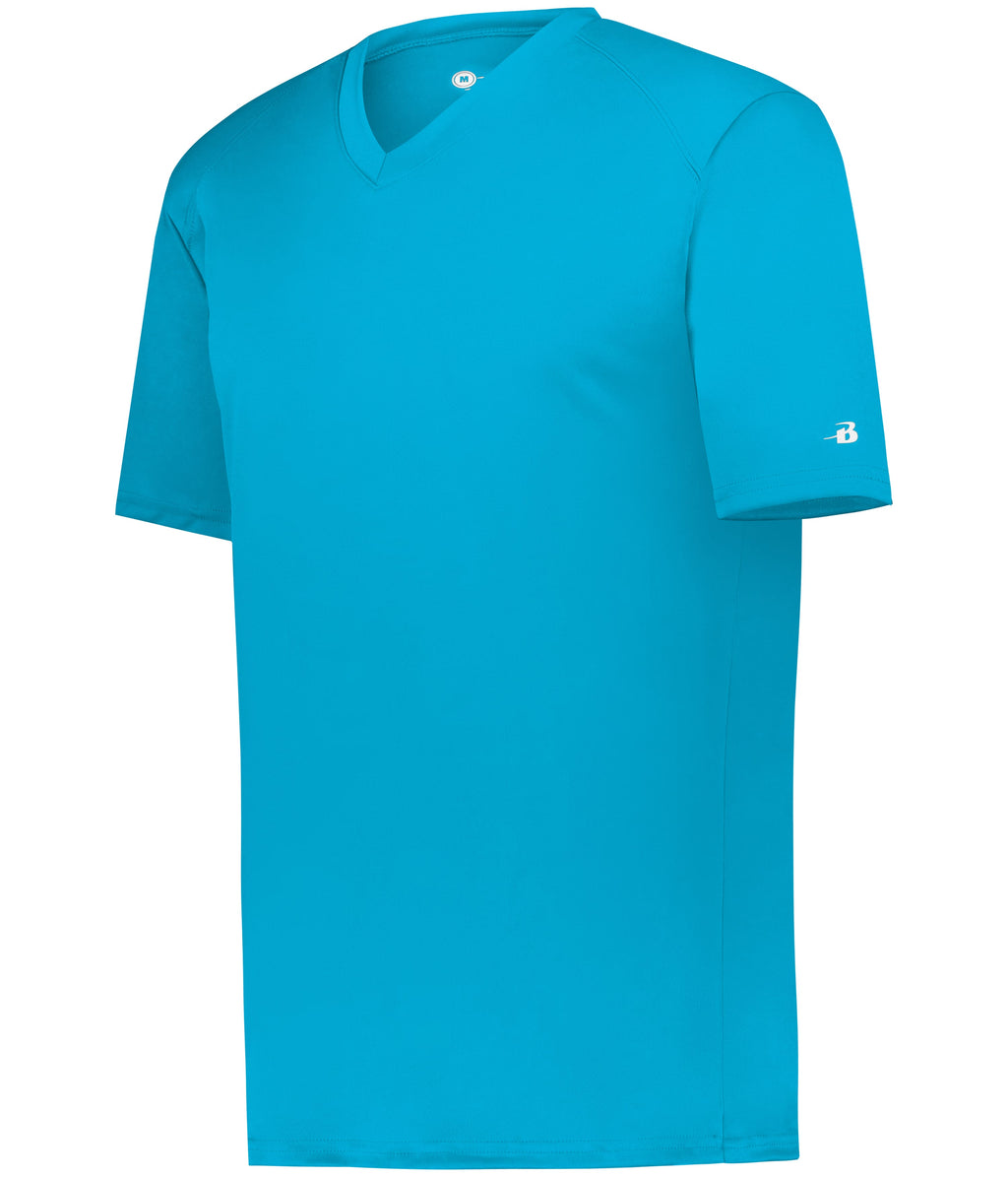 YOUTH B-CORE V-NECK T-SHIRT - MOISTURE-WICKING PERFORMANCE