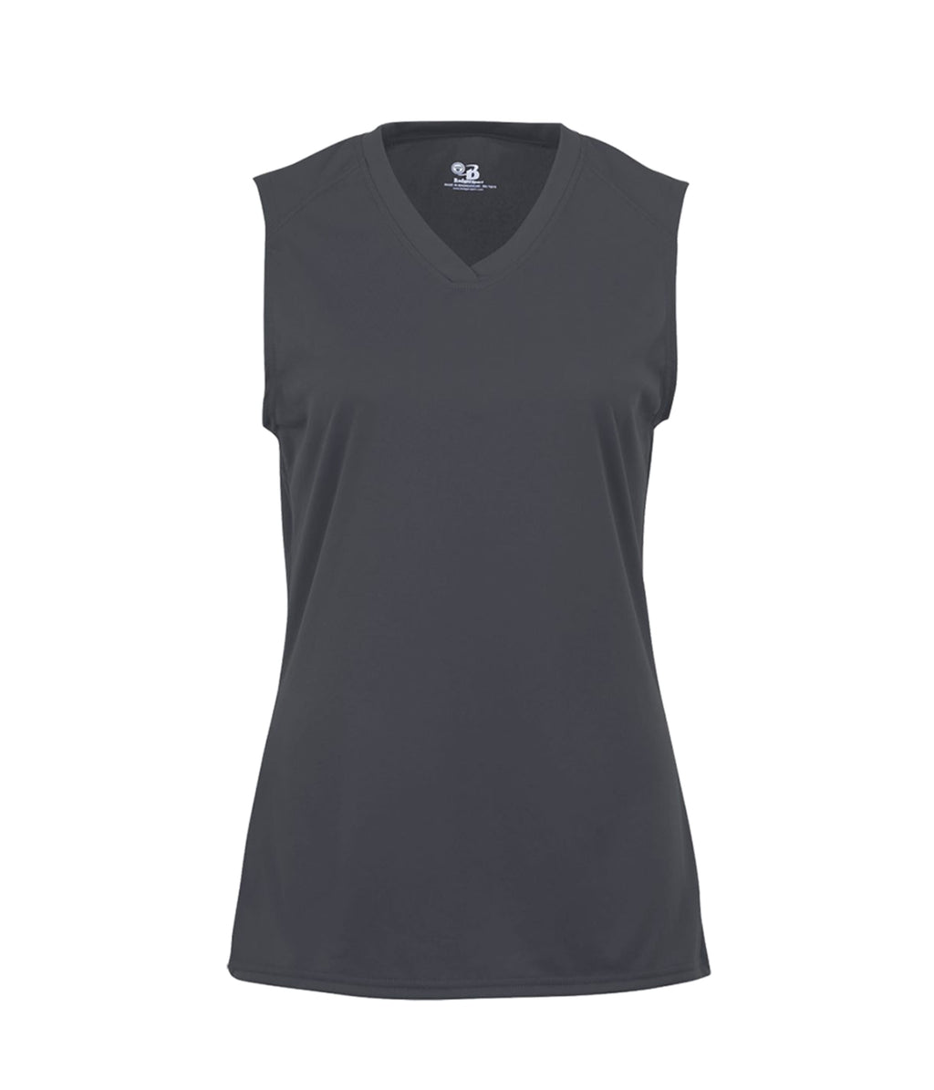 GIRLS B-CORE SLEEVELESS TANK - MOISTURE-WICKING PERFORMANCE