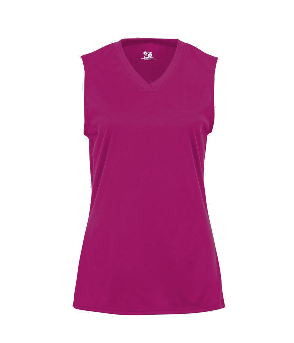 GIRLS B-CORE SLEEVELESS TANK - MOISTURE-WICKING PERFORMANCE