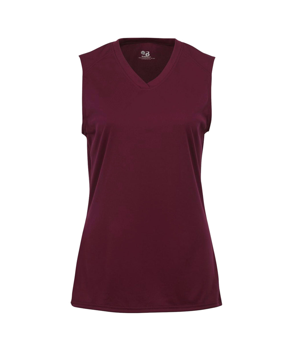 GIRLS B-CORE SLEEVELESS TANK - MOISTURE-WICKING PERFORMANCE