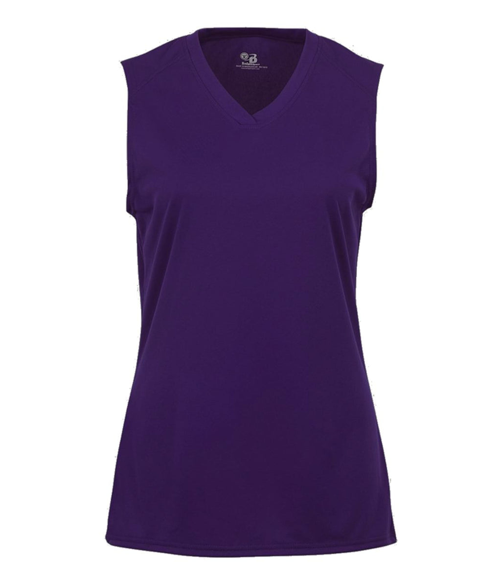GIRLS B-CORE SLEEVELESS TANK - MOISTURE-WICKING PERFORMANCE