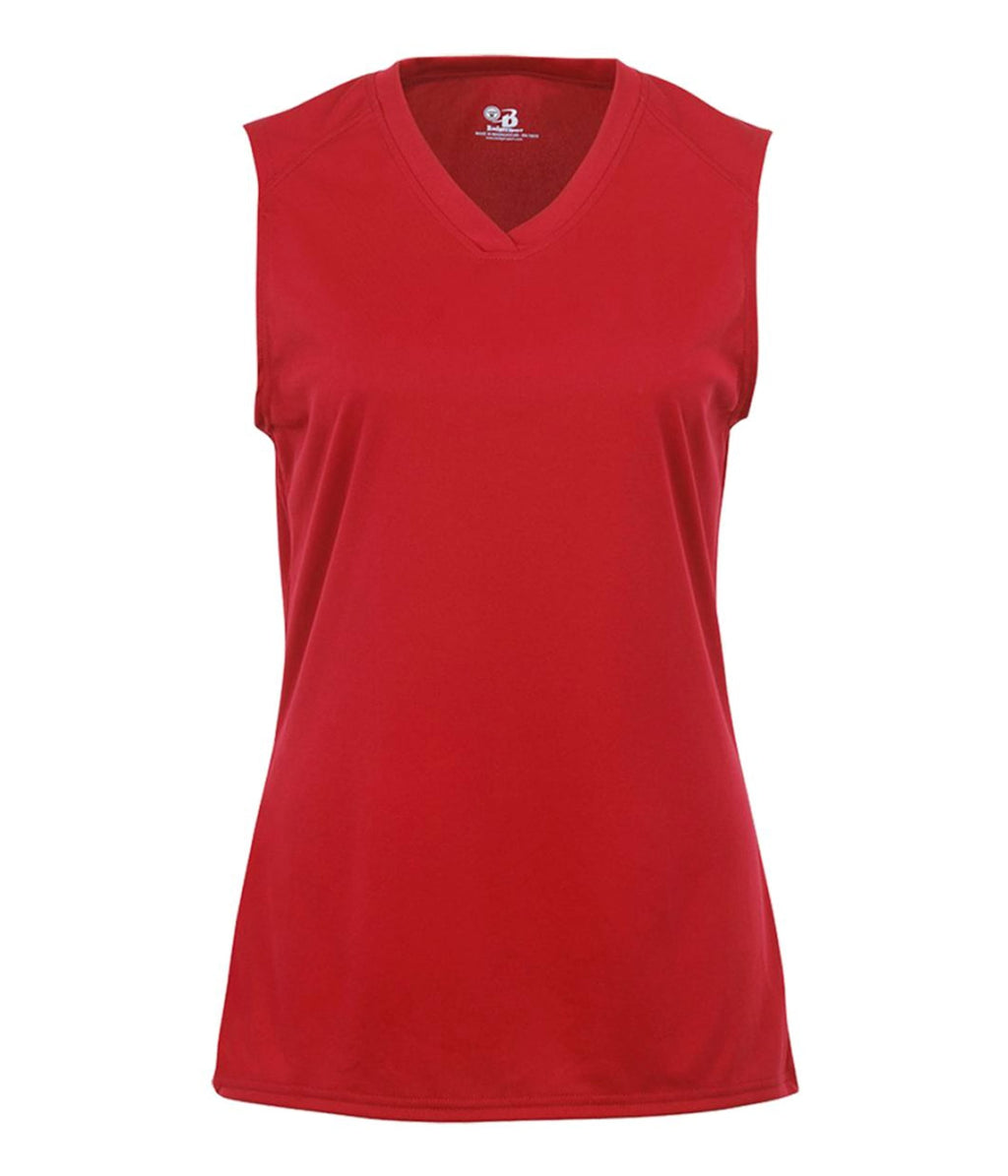 GIRLS B-CORE SLEEVELESS TANK - MOISTURE-WICKING PERFORMANCE