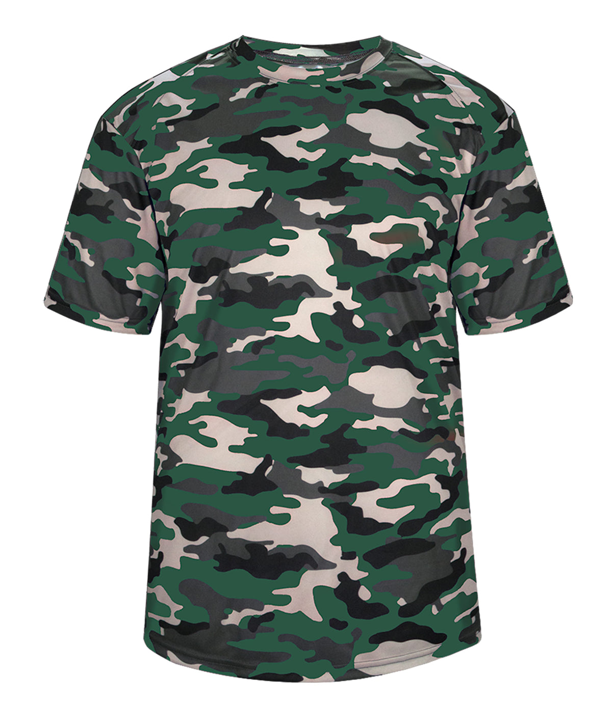 YOUTH CAMO T-SHIRT - MOISTURE-WICKING PERFORMANCE