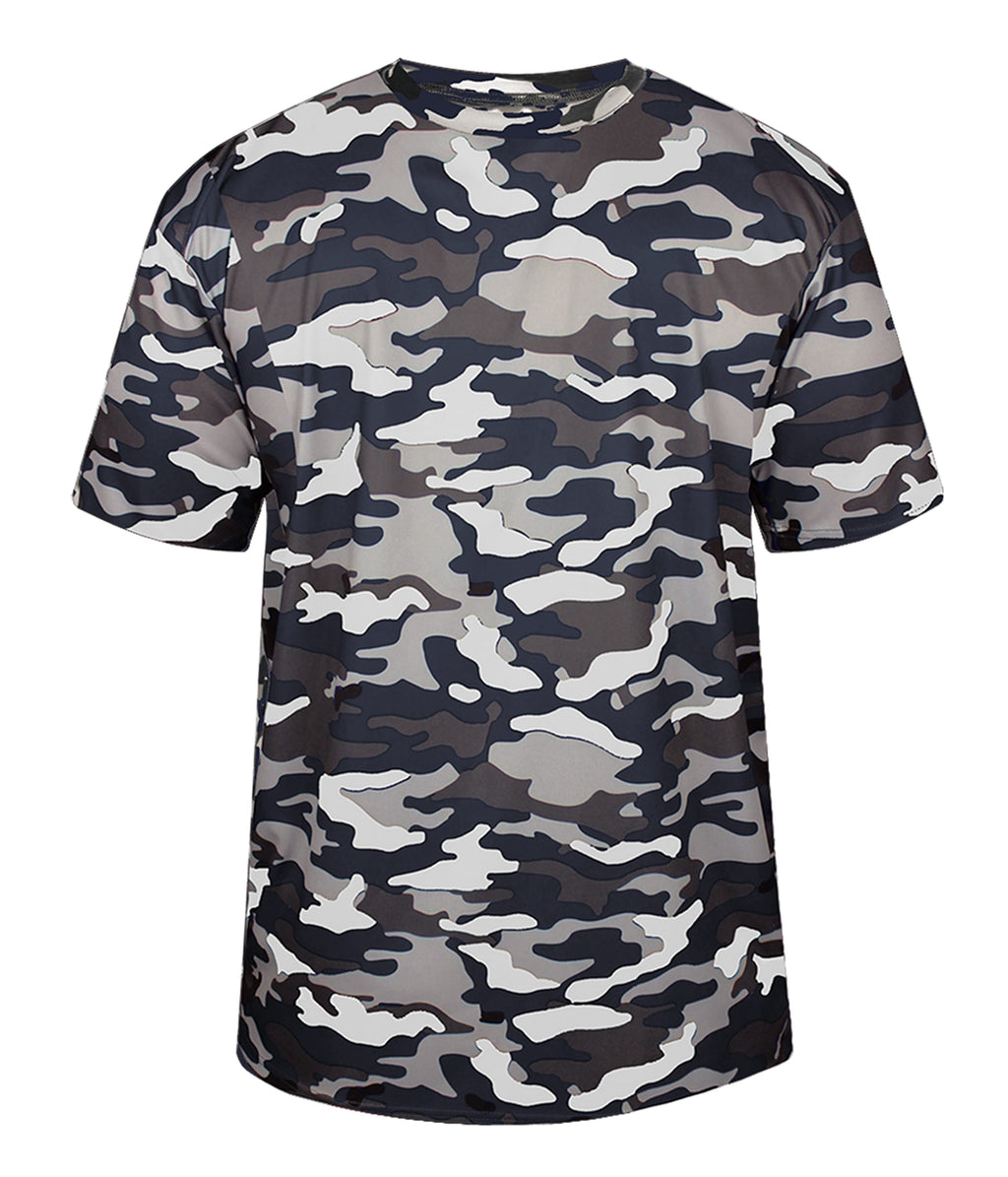 YOUTH CAMO T-SHIRT - MOISTURE-WICKING PERFORMANCE