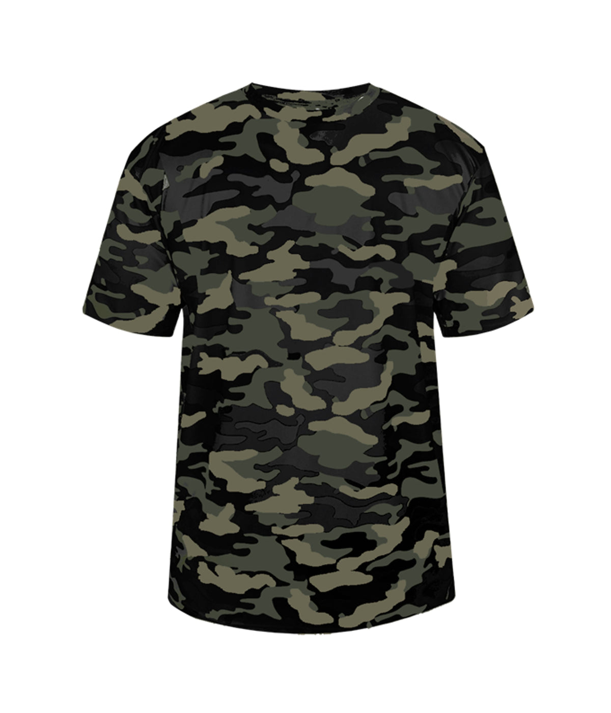 YOUTH CAMO T-SHIRT - MOISTURE-WICKING PERFORMANCE