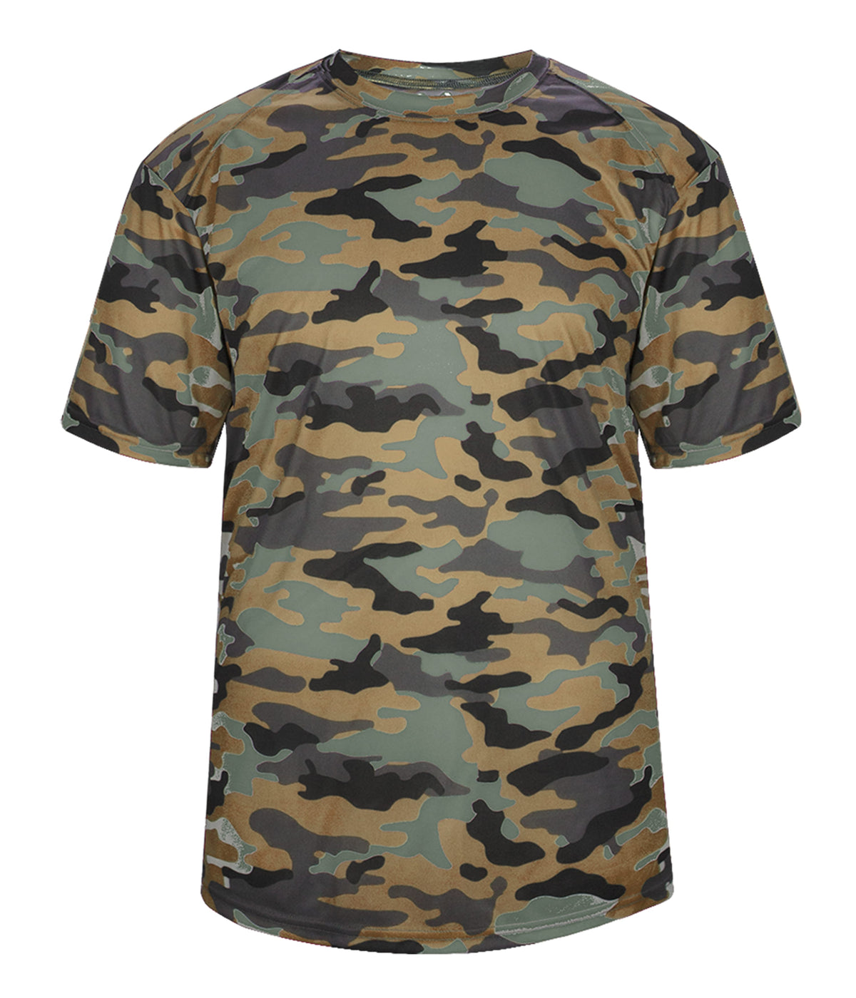 YOUTH CAMO T-SHIRT - MOISTURE-WICKING PERFORMANCE