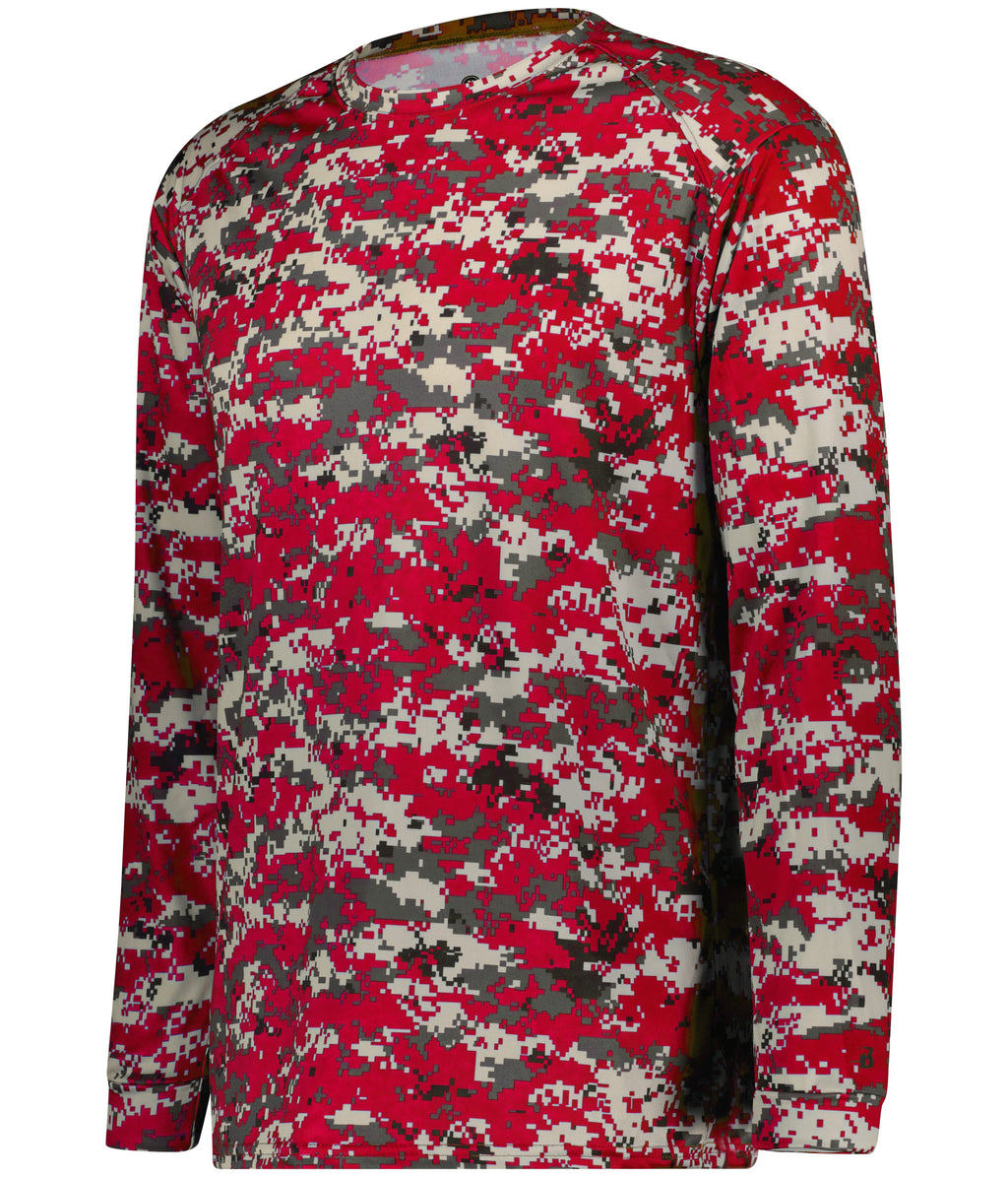 YOUTH DIGITAL LONG-SLEEVE T-SHIRT - MOISTURE-WICKING