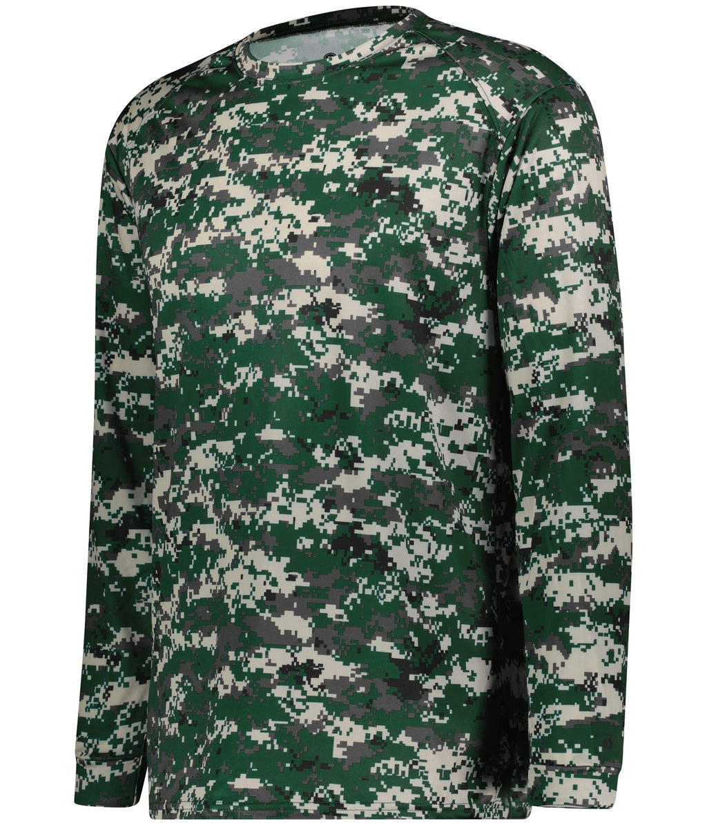 YOUTH DIGITAL LONG-SLEEVE T-SHIRT - MOISTURE-WICKING