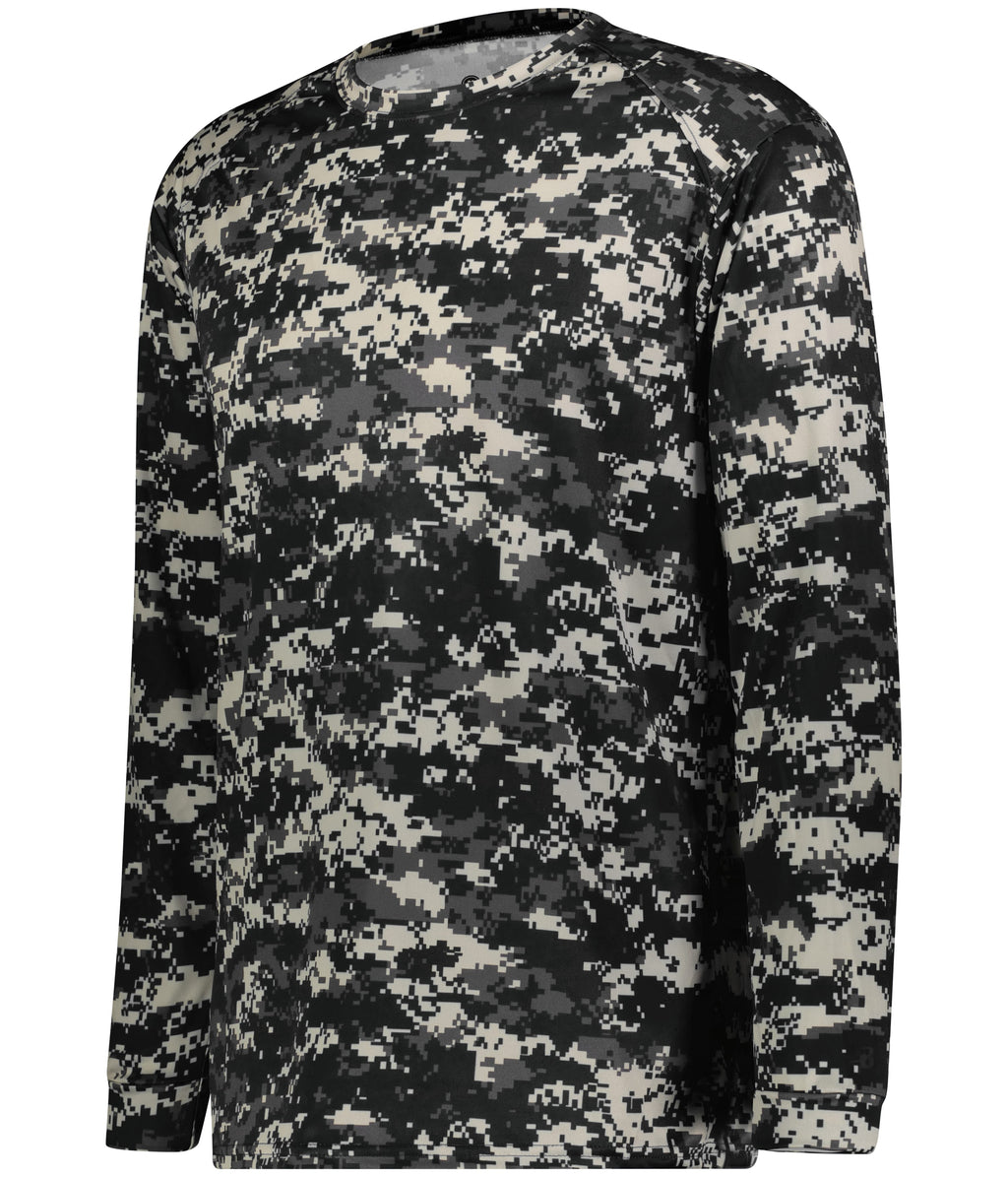 YOUTH DIGITAL LONG-SLEEVE T-SHIRT - MOISTURE-WICKING
