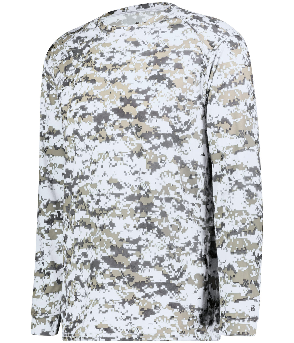 YOUTH DIGITAL LONG-SLEEVE T-SHIRT - MOISTURE-WICKING