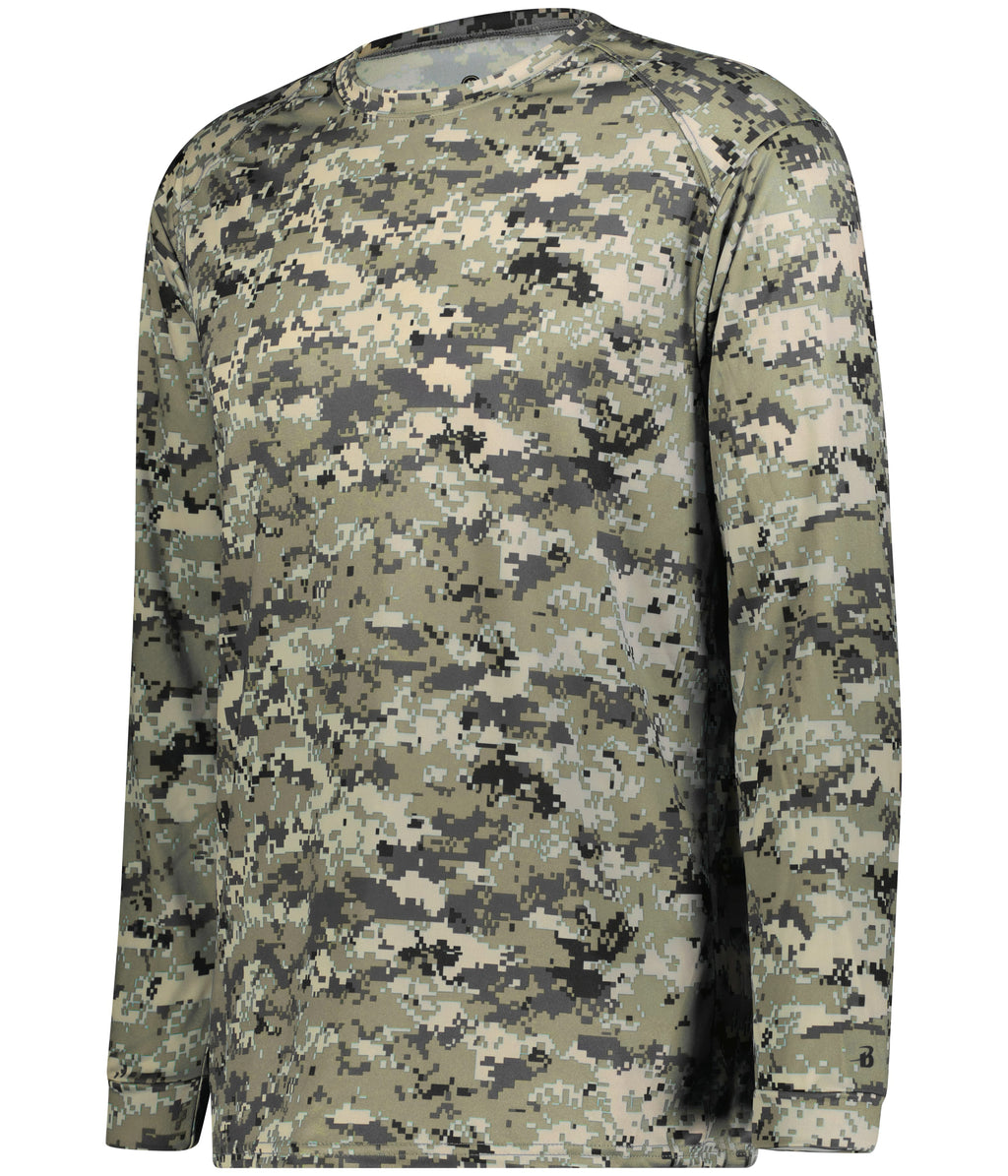 YOUTH DIGITAL LONG-SLEEVE T-SHIRT - MOISTURE-WICKING