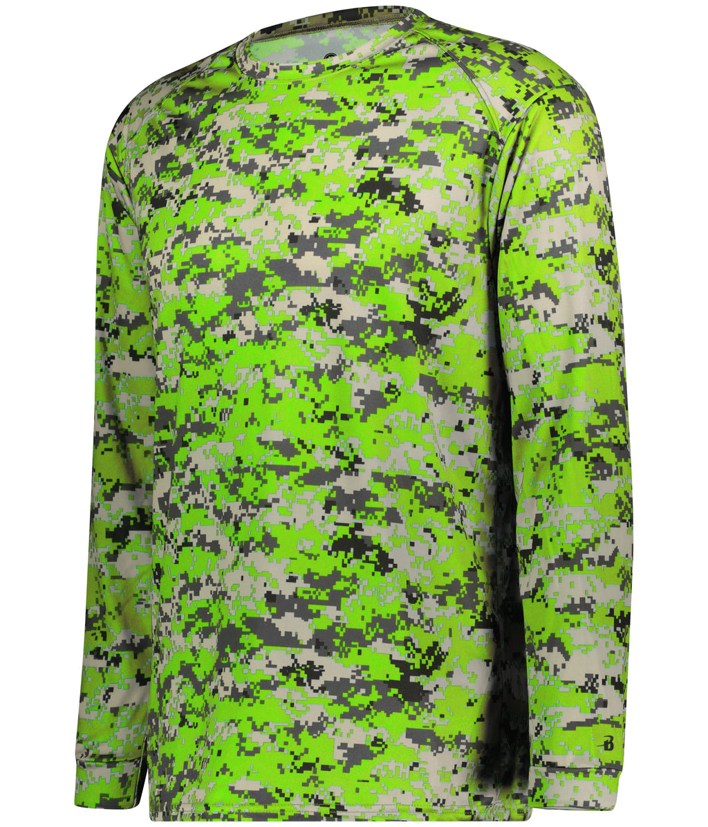 YOUTH DIGITAL LONG-SLEEVE T-SHIRT - MOISTURE-WICKING