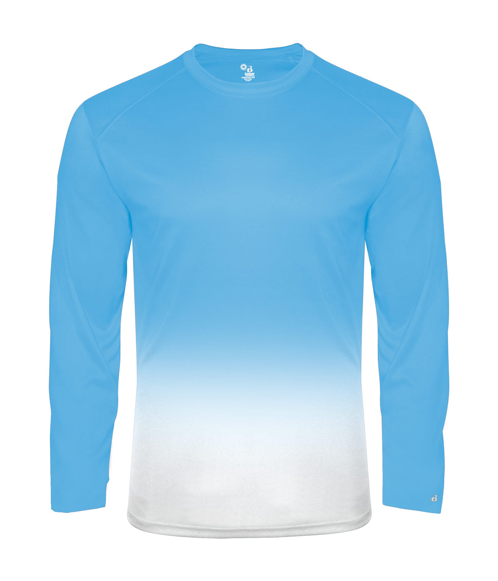 YOUTH OMBRE LONG-SLEEVE T-SHIRT - MOISTURE-WICKING