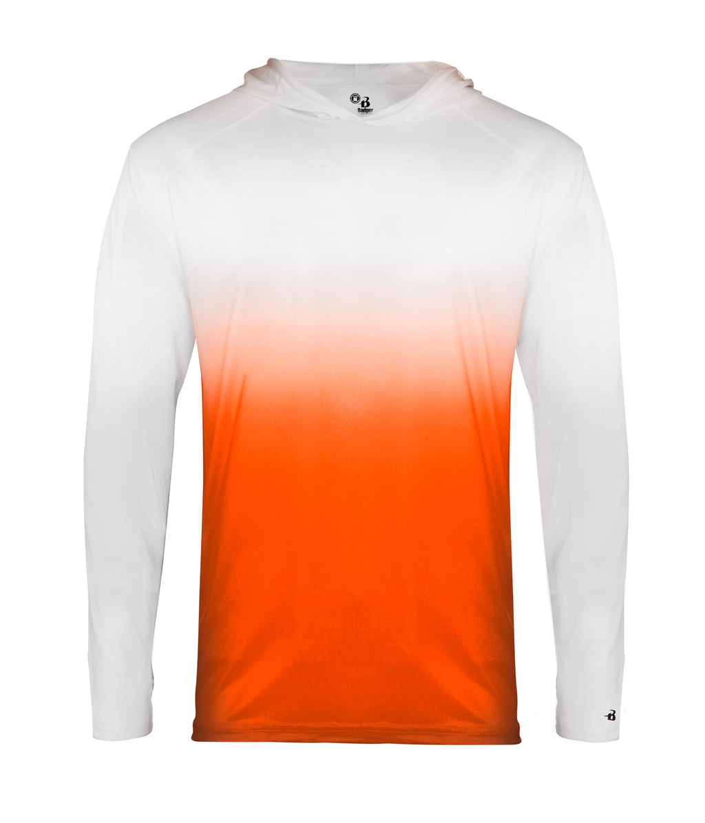 YOUTH OMBRE HOODED T-SHIRT - MOISTURE-WICKING PERFORMANCE