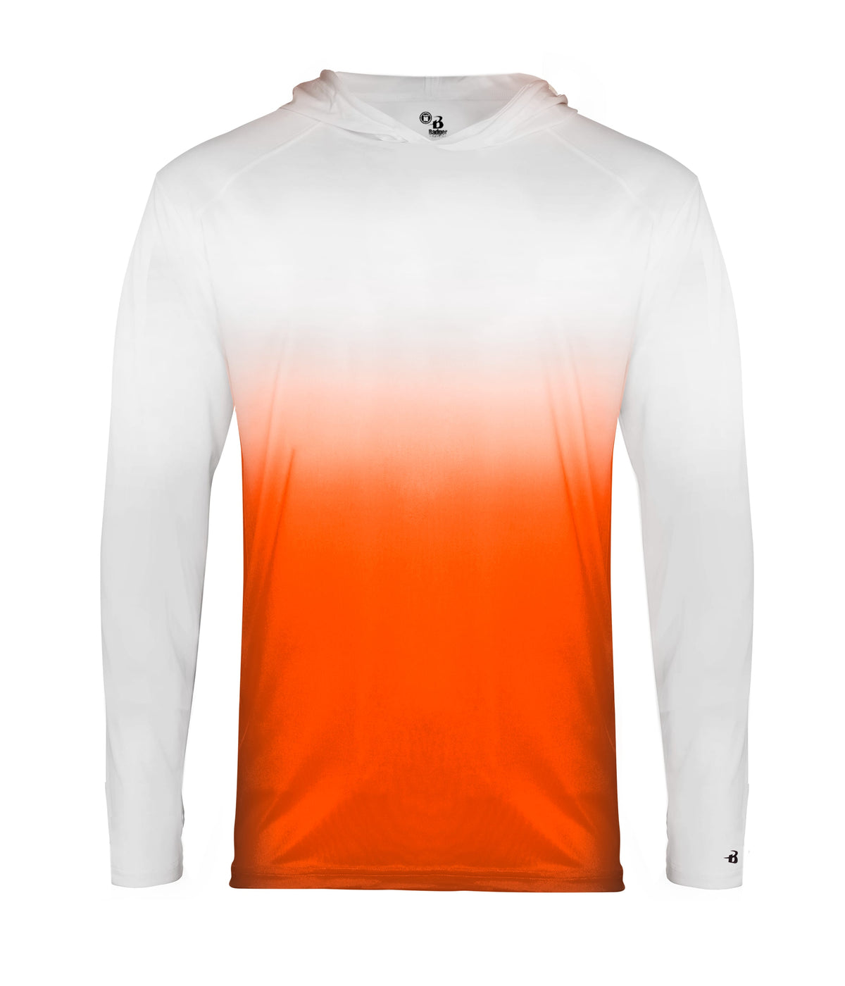 YOUTH OMBRE HOODED T-SHIRT - MOISTURE-WICKING PERFORMANCE