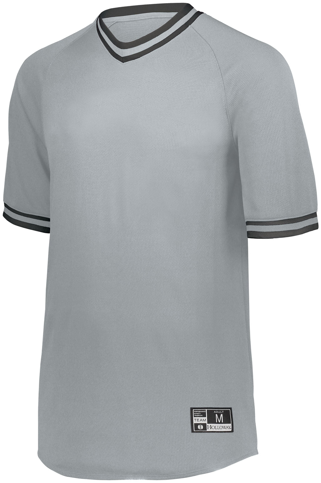 RETRO V-NECK BASEBALL JERSEY - MOISTURE-WICKING POLYESTER