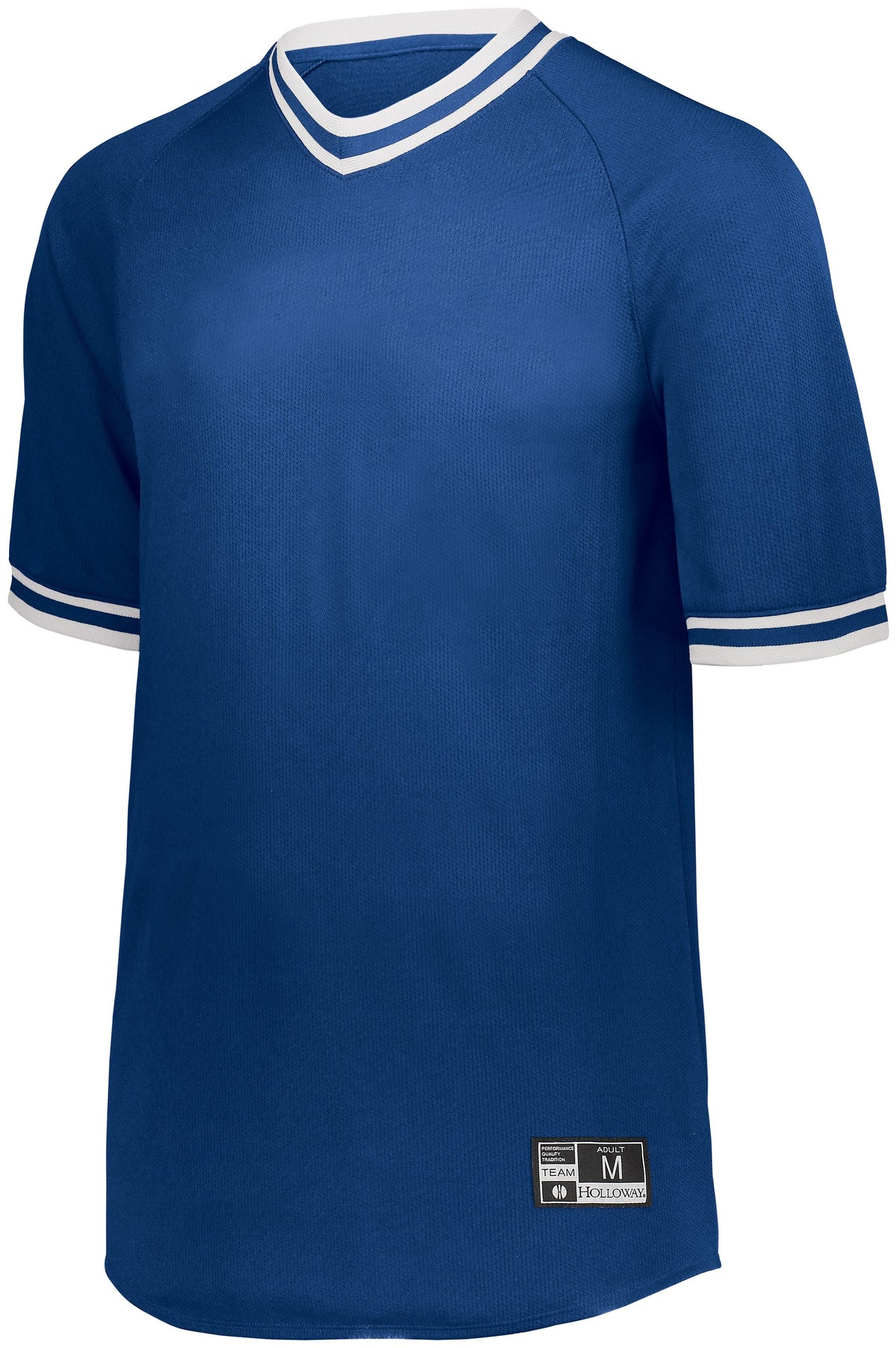 YOUTH RETRO V-NECK BASEBALL JERSEY - MOISTURE-WICKING