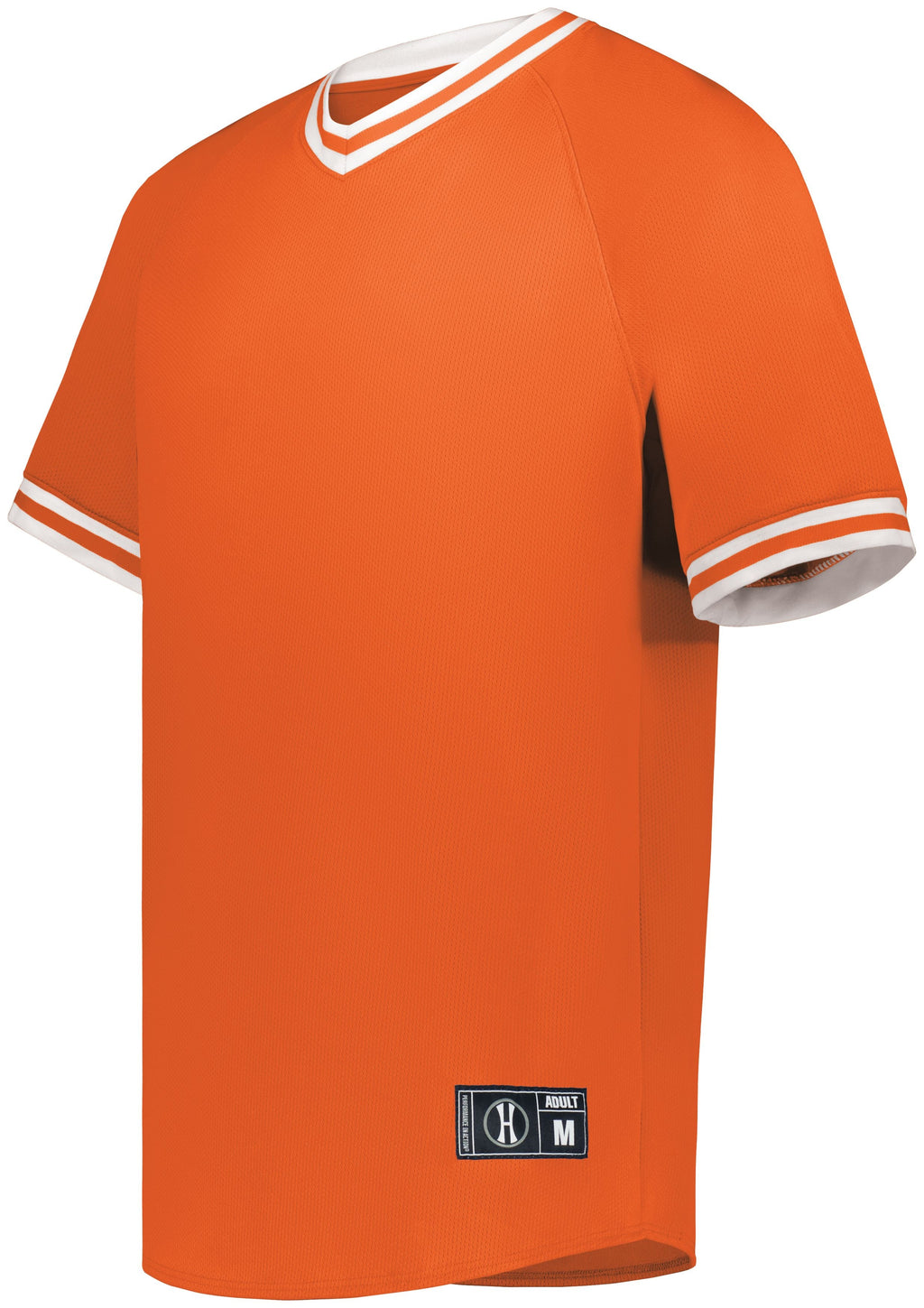 RETRO V-NECK BASEBALL JERSEY - MOISTURE-WICKING POLYESTER