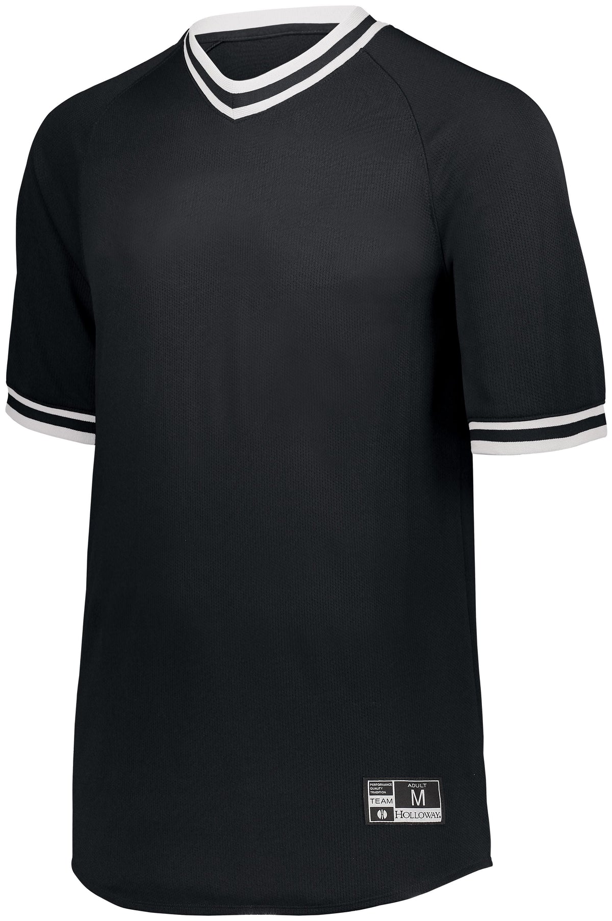 YOUTH RETRO V-NECK BASEBALL JERSEY - MOISTURE-WICKING