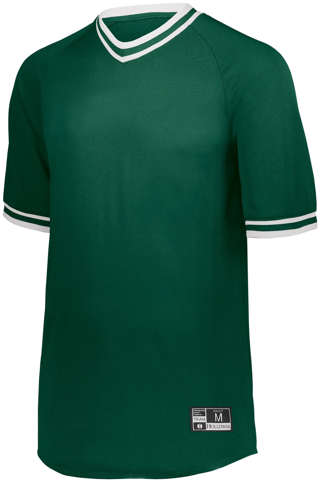 RETRO V-NECK BASEBALL JERSEY - MOISTURE-WICKING POLYESTER
