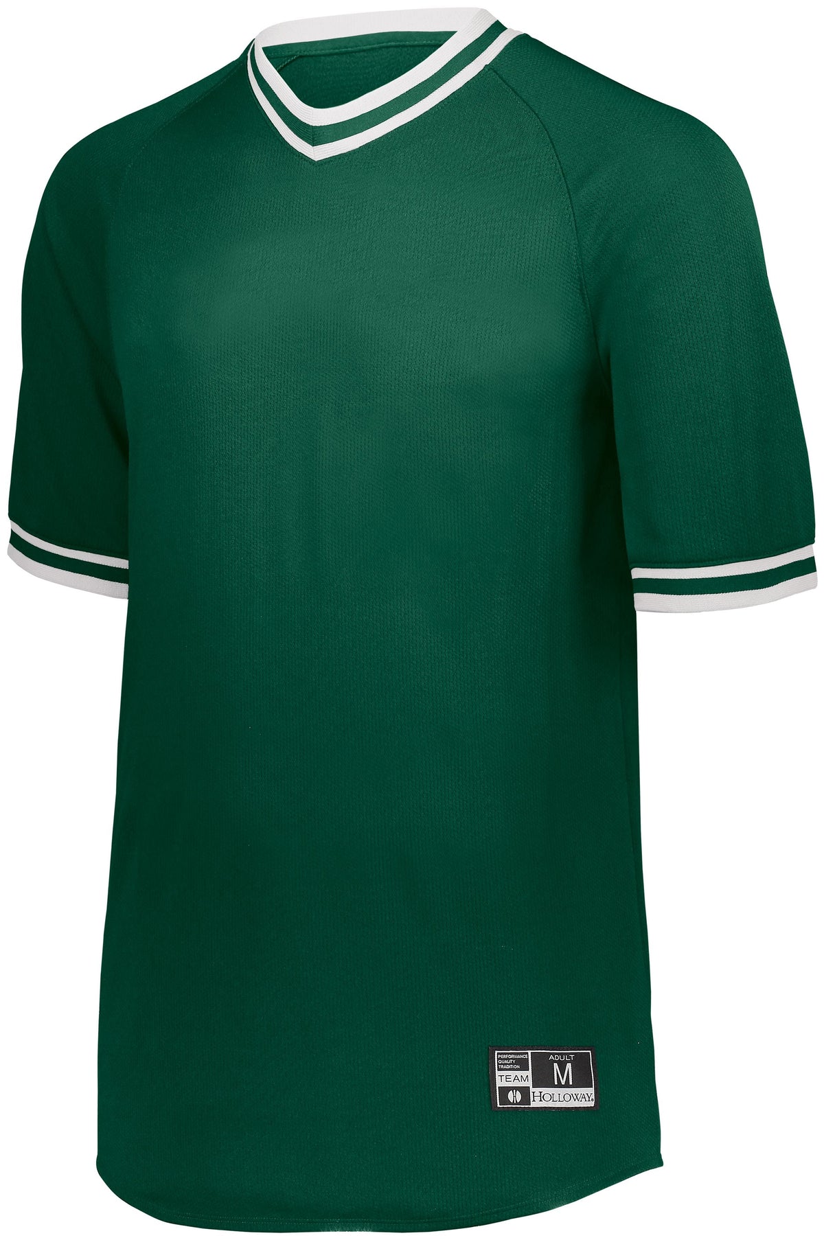 YOUTH RETRO V-NECK BASEBALL JERSEY - MOISTURE-WICKING