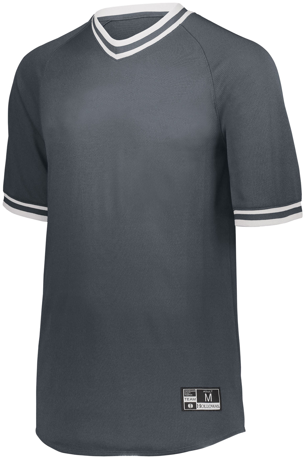 YOUTH RETRO V-NECK BASEBALL JERSEY - MOISTURE-WICKING