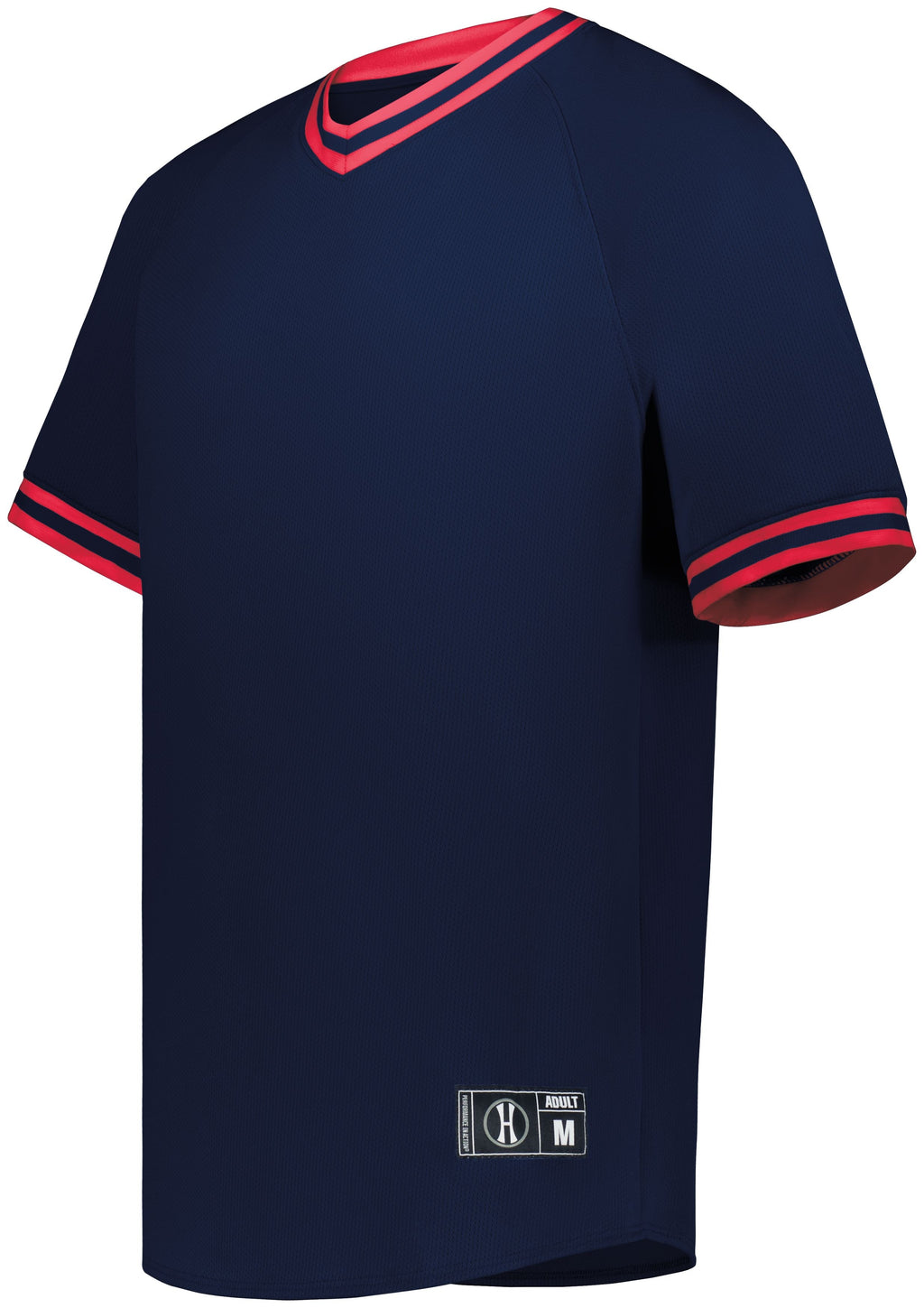 YOUTH RETRO V-NECK BASEBALL JERSEY - MOISTURE-WICKING