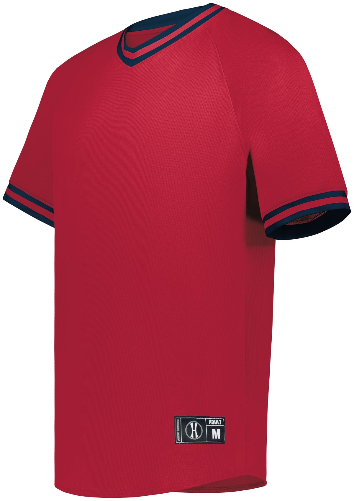 YOUTH RETRO V-NECK BASEBALL JERSEY - MOISTURE-WICKING