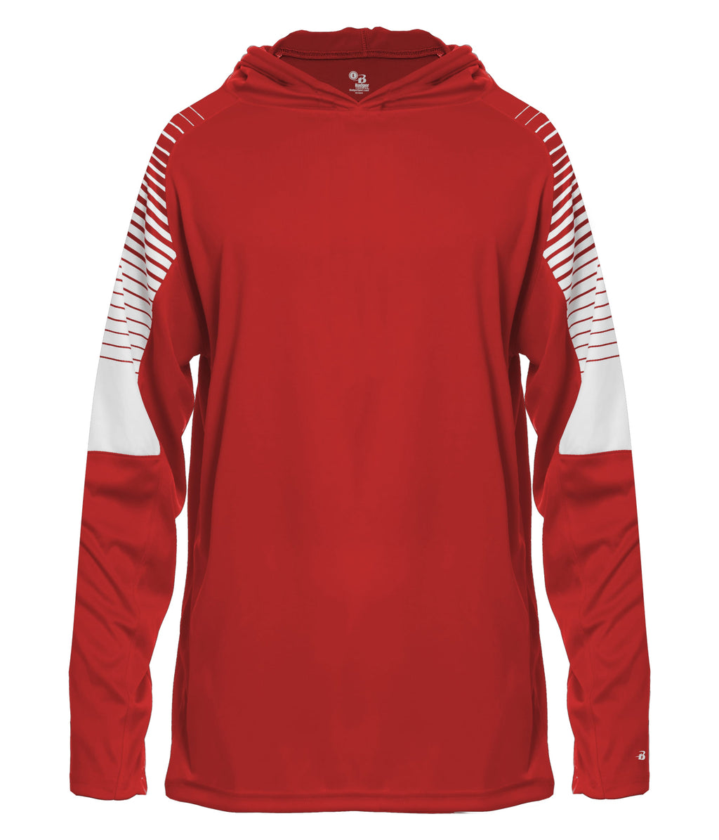 YOUTH LINEUP HOOD T-SHIRT - MOISTURE-WICKING PERFORMANCE