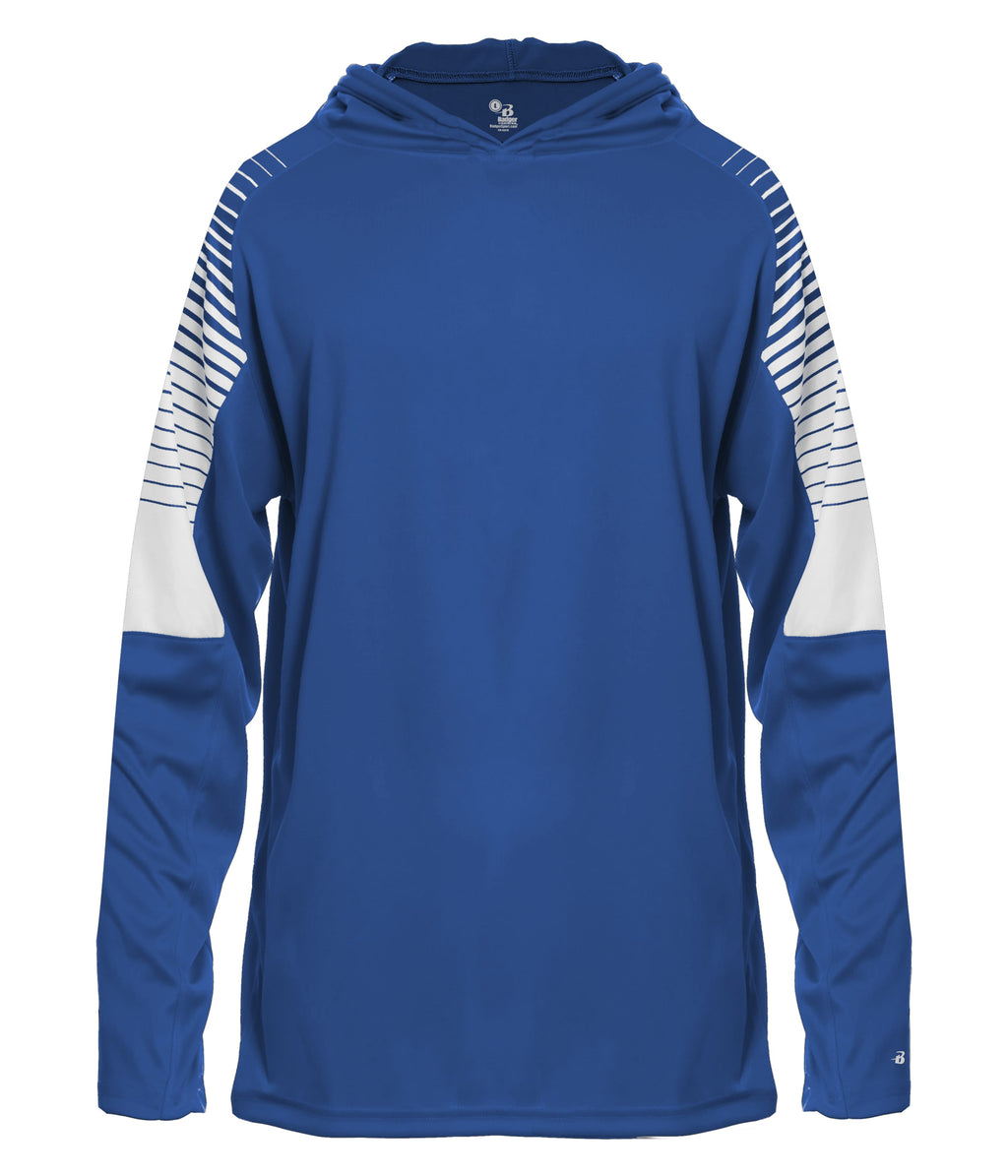 YOUTH LINEUP HOOD T-SHIRT - MOISTURE-WICKING PERFORMANCE