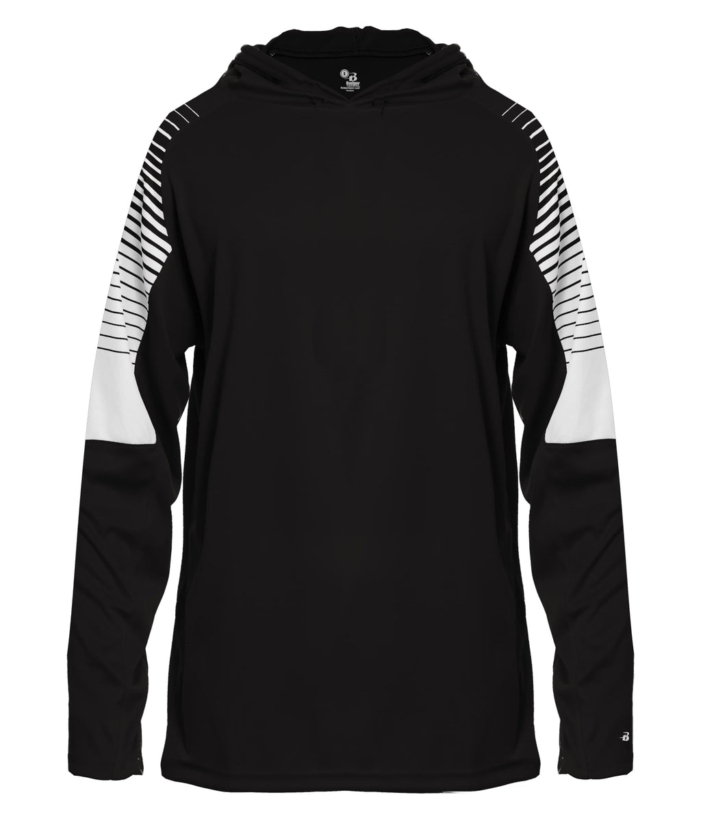 YOUTH LINEUP HOOD T-SHIRT - MOISTURE-WICKING PERFORMANCE