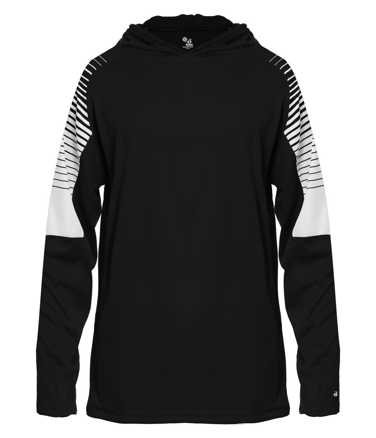 YOUTH LINEUP HOOD T-SHIRT - MOISTURE-WICKING PERFORMANCE