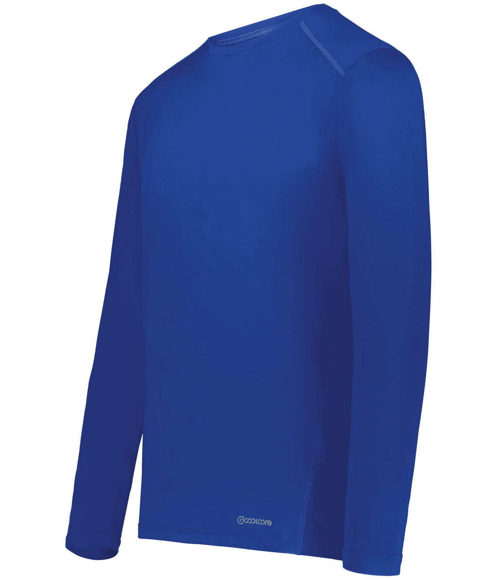 YOUTH ESSENTIAL LONG-SLEEVE T-SHIRT POWERED BY COOLCORE® - MOISTURE-WICKING