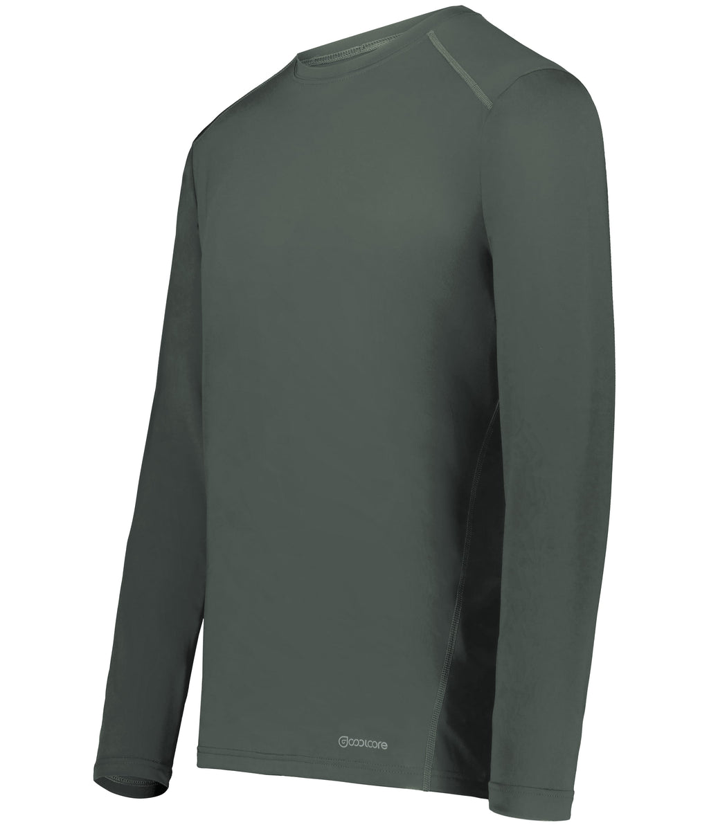 YOUTH ESSENTIAL LONG-SLEEVE T-SHIRT POWERED BY COOLCORE® - MOISTURE-WICKING
