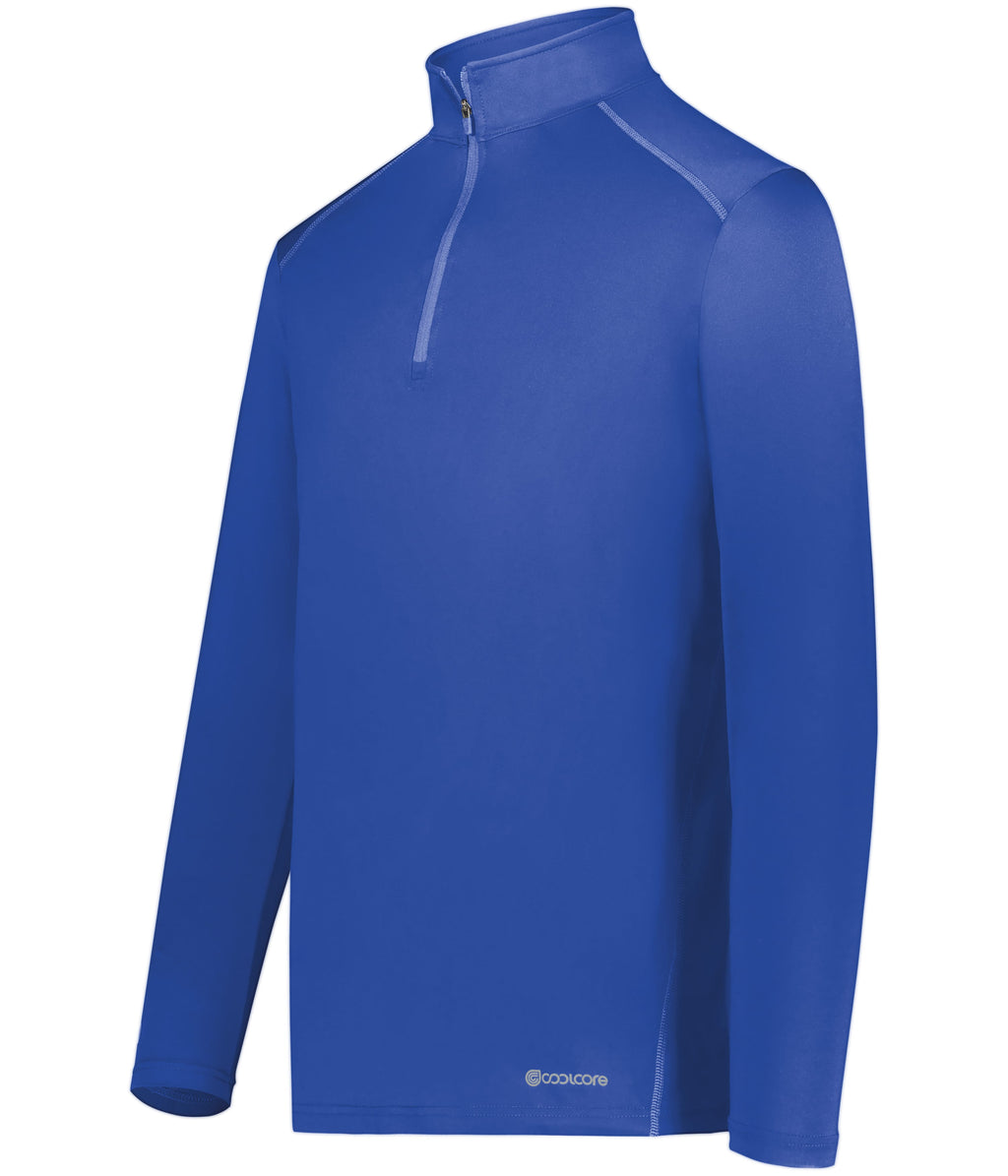 YOUTH 1/4 ZIP PULLOVER POWERED BY COOLCORE® - MOISTURE-WICKING