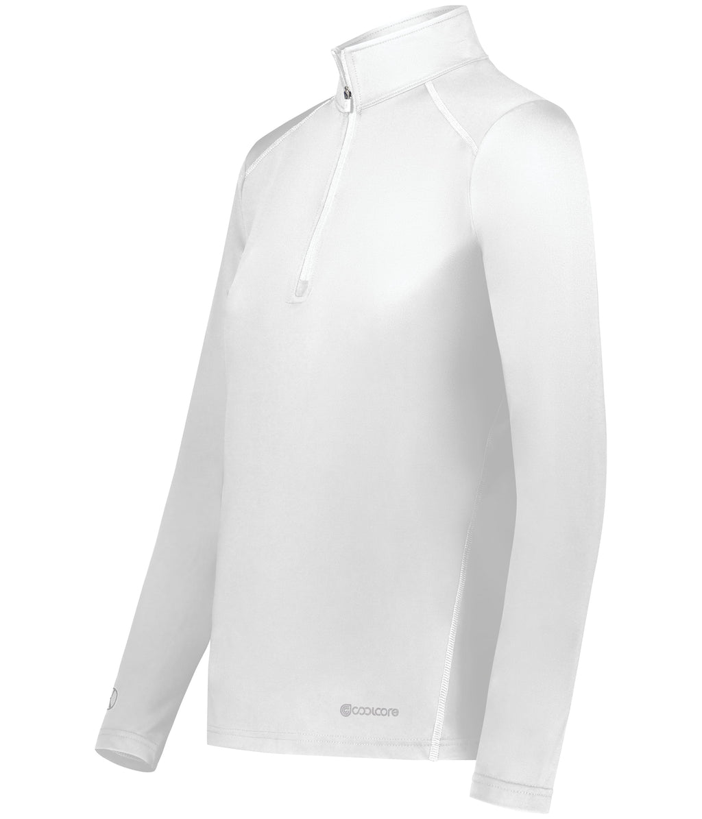 WOMEN'S 1/4 ZIP PULLOVER POWERED BY COOLCORE® - MOISTURE-WICKING