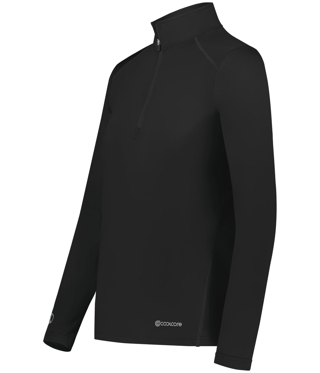 WOMEN'S 1/4 ZIP PULLOVER POWERED BY COOLCORE® - MOISTURE-WICKING