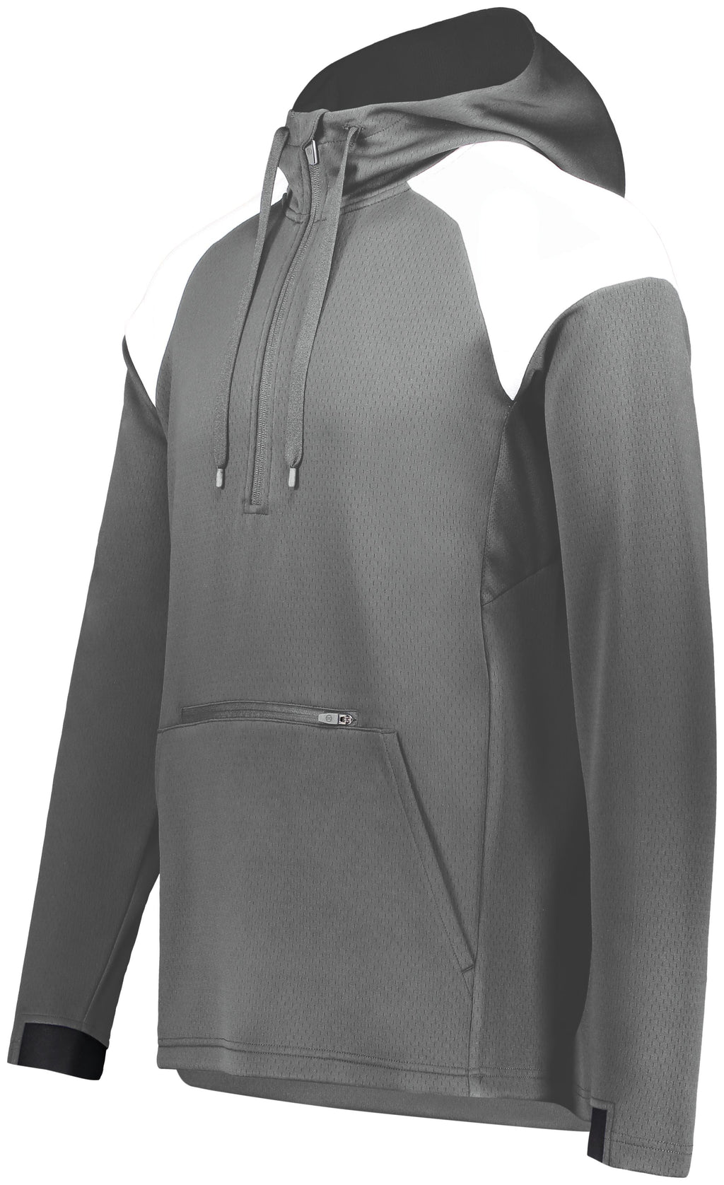 LIMITLESS 1/4 ZIP HOODIE - MOISTURE-WICKING POLYESTER