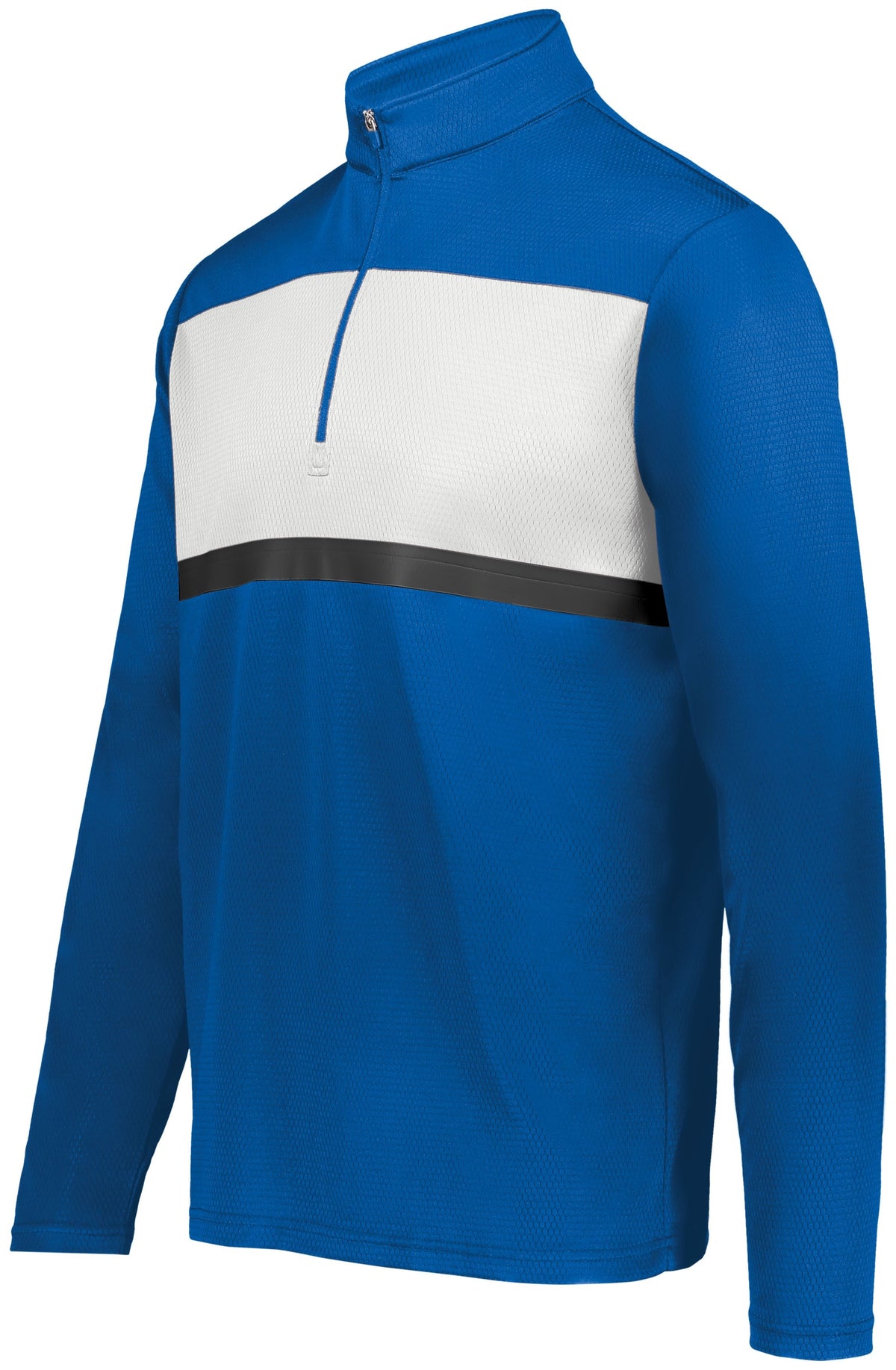 PRISM BOLD 1/4 ZIP PULLOVER - MOISTURE-WICKING POLYESTER