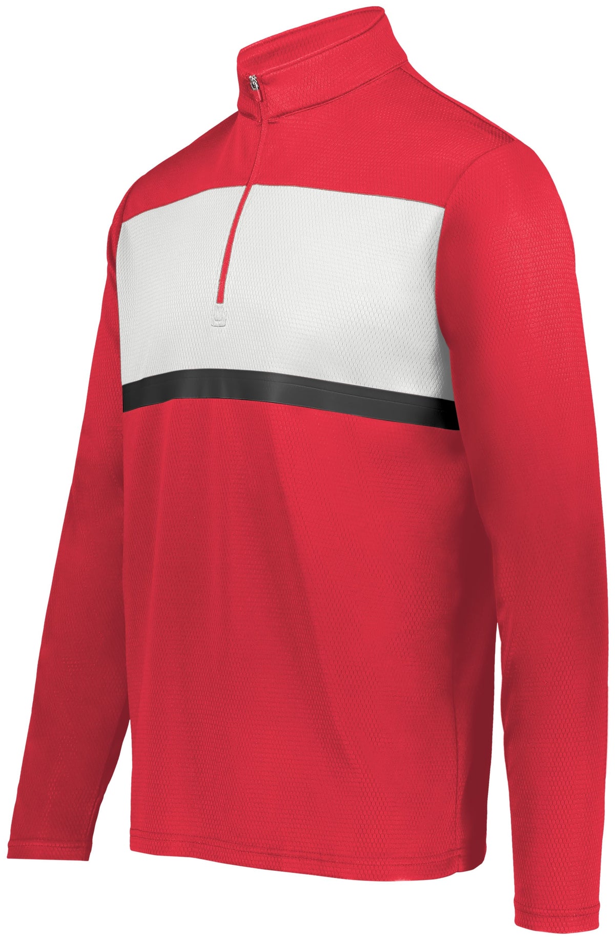 PRISM BOLD 1/4 ZIP PULLOVER - MOISTURE-WICKING POLYESTER