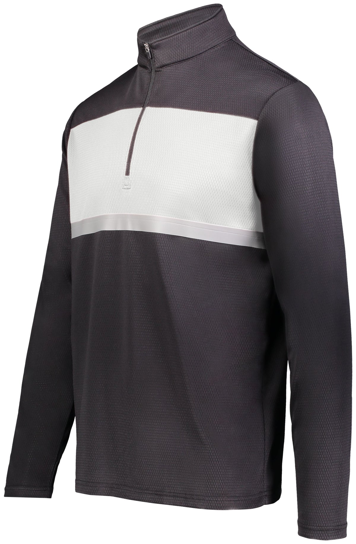 PRISM BOLD 1/4 ZIP PULLOVER - MOISTURE-WICKING POLYESTER