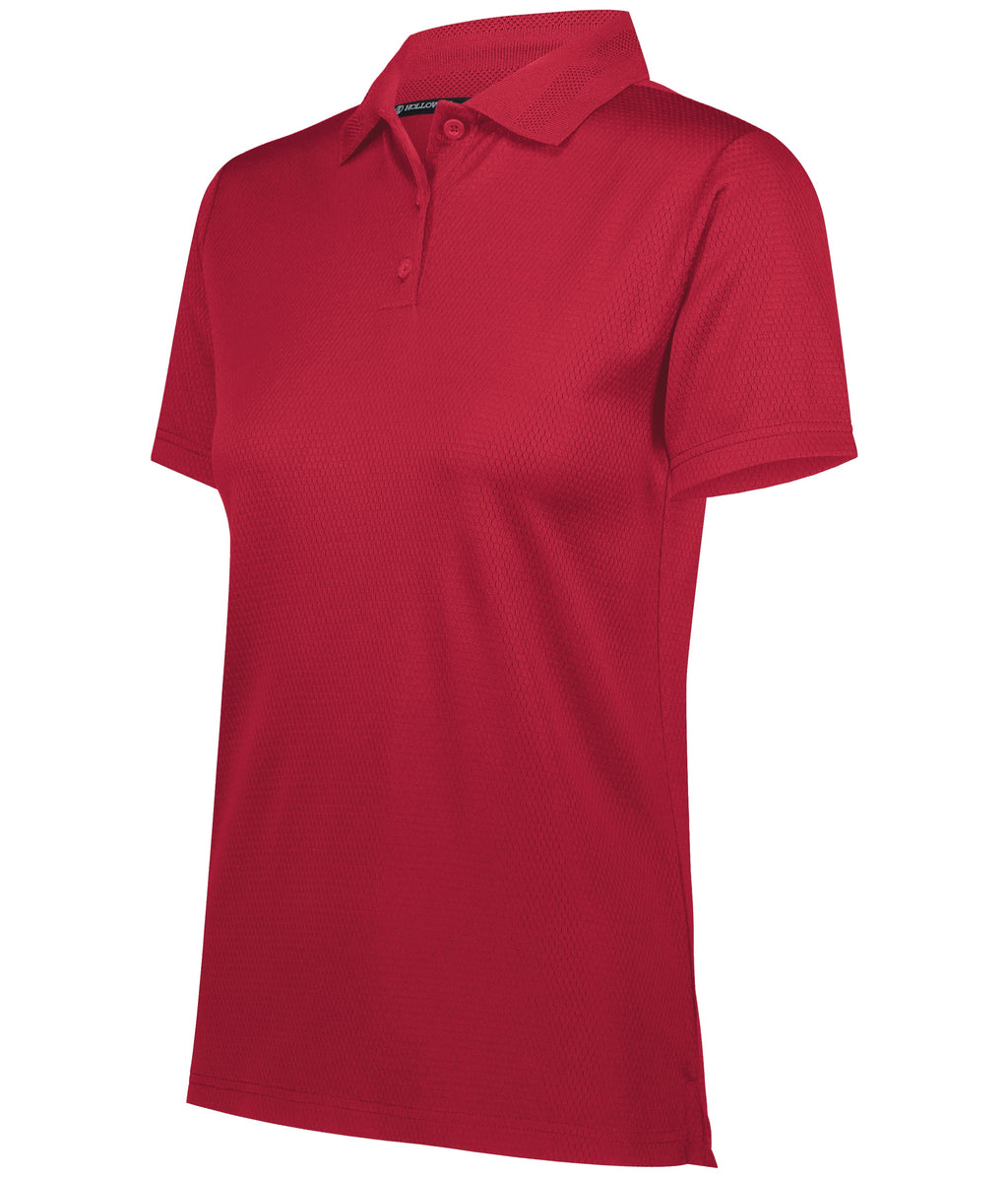 WOMEN'S PRISM POLO - MOISTURE-WICKING POLYESTER