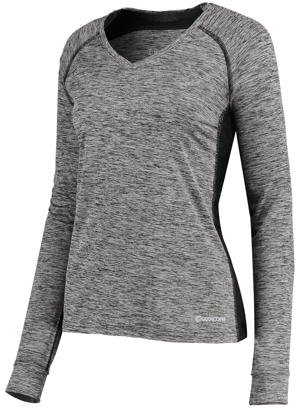 WOMEN'S ELECTRIFY LONG-SLEEVE T-SHIRT POWERED BY COOLCORE® - MOISTURE-WICKING
