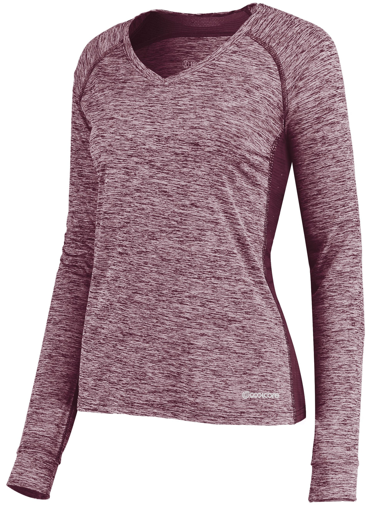WOMEN'S ELECTRIFY LONG-SLEEVE T-SHIRT POWERED BY COOLCORE® - MOISTURE-WICKING