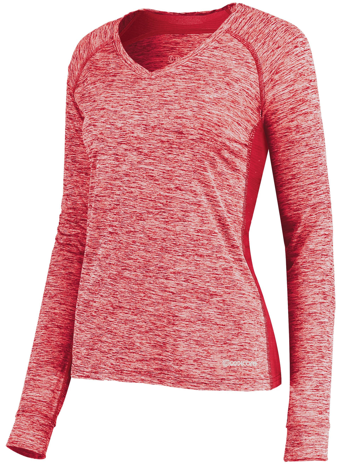WOMEN'S ELECTRIFY LONG-SLEEVE T-SHIRT POWERED BY COOLCORE® - MOISTURE-WICKING